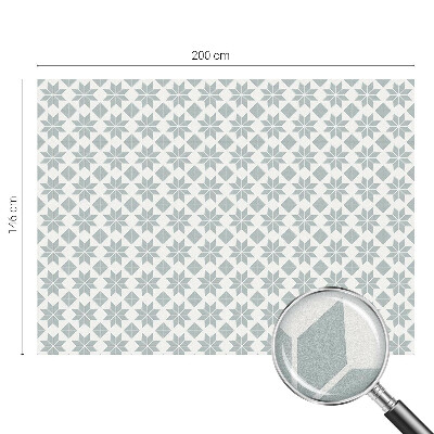 Glas in lood raamfolie Geometrische sterren