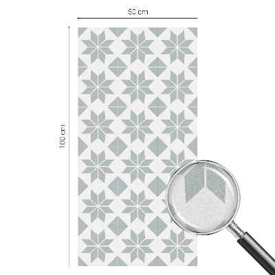 Glas in lood raamfolie Geometrische sterren