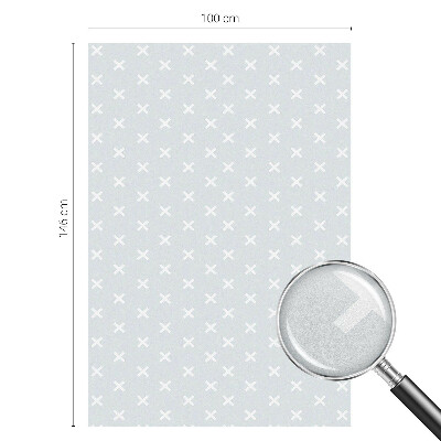 Privacy folie raam Delicate kruisjes