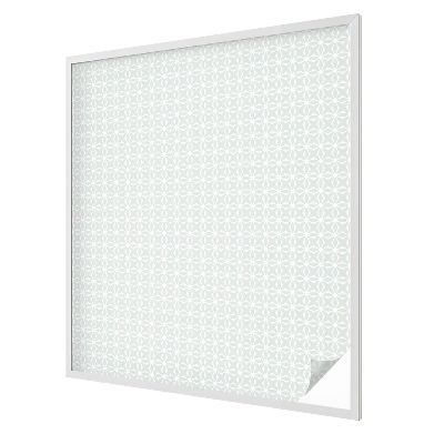 Zelfklevende raamfolie glas in lood Harmonieus patroon