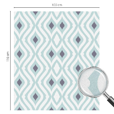 Glas in lood folie voor raam Moderne elegantie