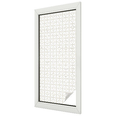 Privacy folie raam Geometrische patronen