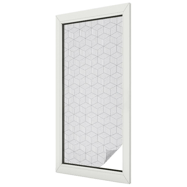 Privacy folie raam Hexagonale lichamen