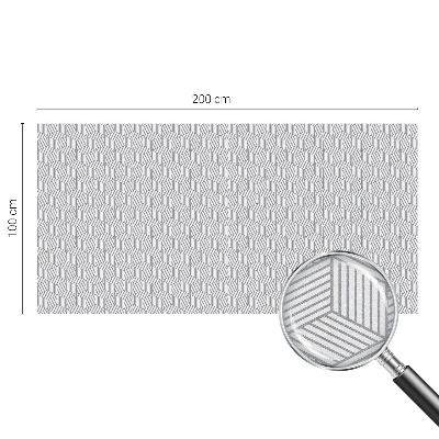 Privacy folie raam Hexagonale lichamen