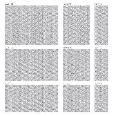 Privacy folie raam Hexagonale lichamen