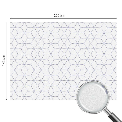 Zelfklevende raamfolie glas in lood Paarse ruiten