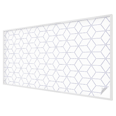 Zelfklevende raamfolie glas in lood Paarse ruiten