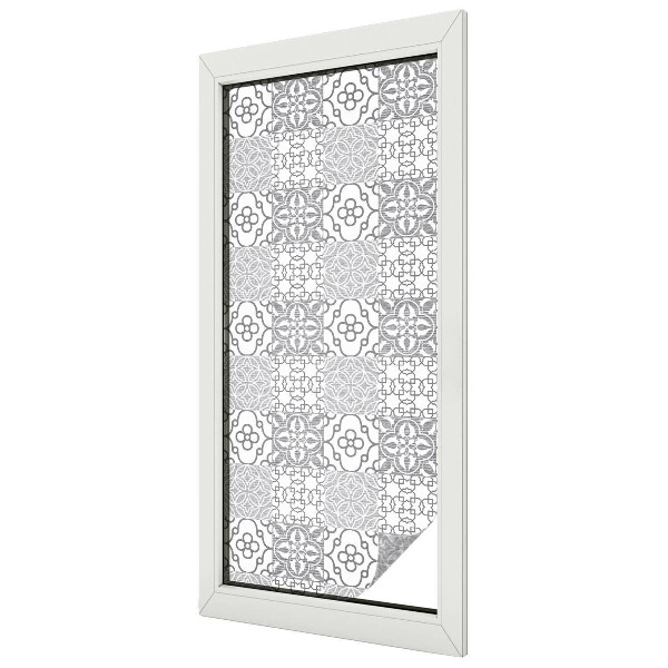 Glas in lood raamfolie Klassieke patronen