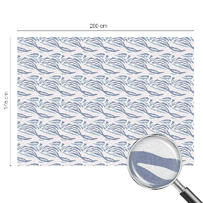 Melkglas folie met glas in lood effect Zebrapatroon