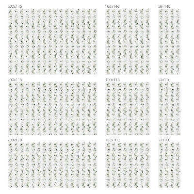 Zelfklevende raamfolie glas in lood Plantencharme