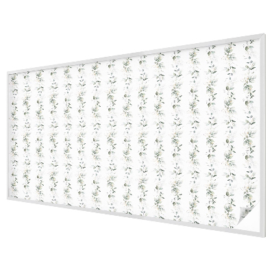 Zelfklevende raamfolie glas in lood Plantencharme