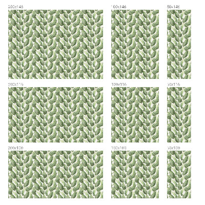 Melkglas folie met glas in lood effect Groene bladeren