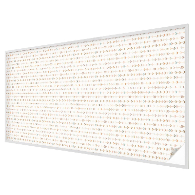 Glas in lood folie voor raam Pijlpatroon