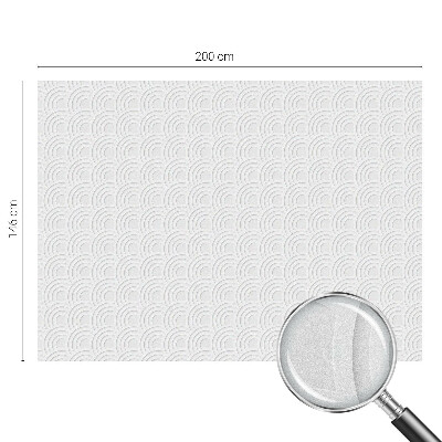 Zelfklevende raamfolie glas in lood Grijze bogen