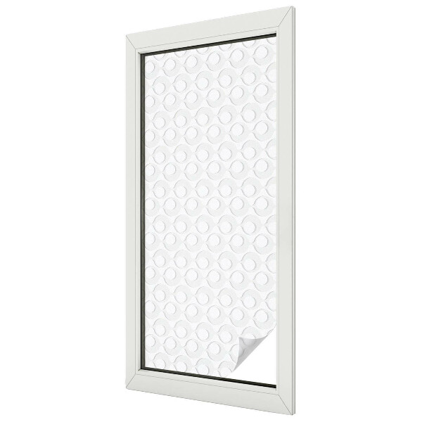 Glas in lood folie voor raam Geometrische vormen