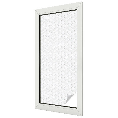 Glas in lood folie voor raam Geometrische vormen