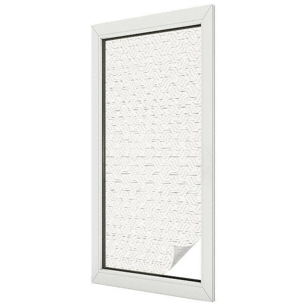 Privacy folie raam Golvende lijnen