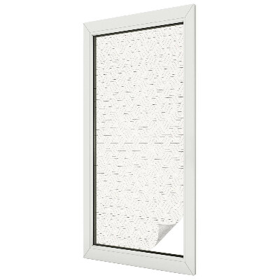 Privacy folie raam Golvende lijnen