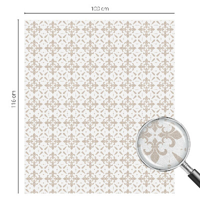 Glas in lood raamfolie Elegante patronen