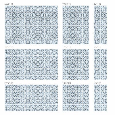 Glas in lood folie voor raam Bloemenornamenten