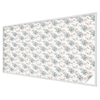 Zelfklevende raamfolie glas in lood Bloemen elegantie