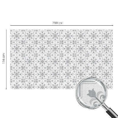 Glas in lood raamfolie Symmetrische ornamenten