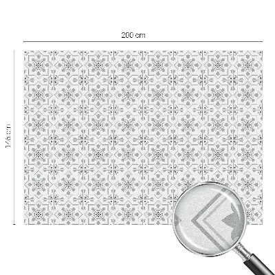 Glas in lood raamfolie Symmetrische ornamenten