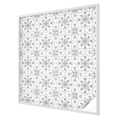 Glas in lood raamfolie Symmetrische ornamenten