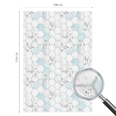 Privacy folie raam Bladtegels