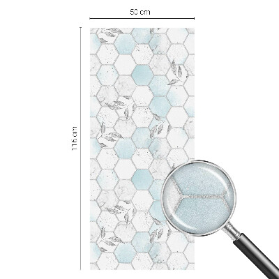 Privacy folie raam Bladtegels