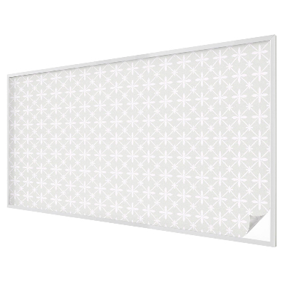 Zelfklevende raamfolie glas in lood Bloemensymmetrie