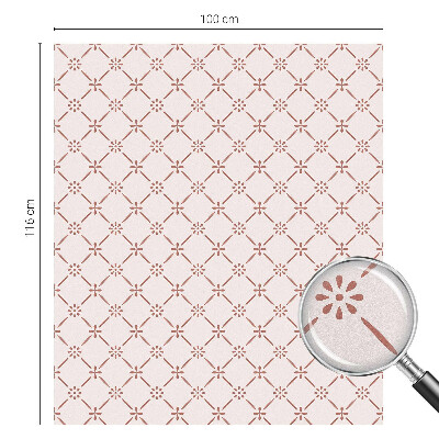 Glas in lood raamfolie Bloemenpatronen