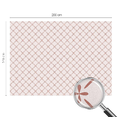 Glas in lood raamfolie Bloemenpatronen