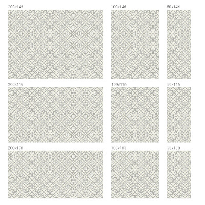 Melkglas folie met glas in lood effect Bloemenrozetten