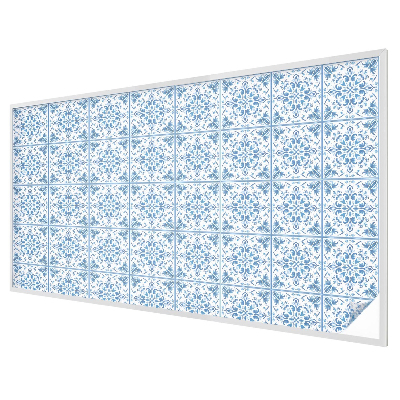 Glas in lood raamfolie Bloemenornamenten