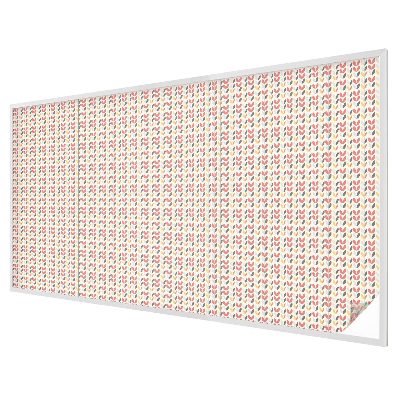 Glas in lood raamfolie Retro bladeren