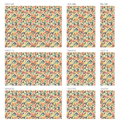 Zelfklevende raamfolie glas in lood De energie van geometrie