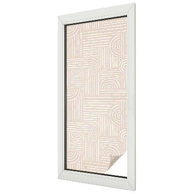 Privacy folie raam Geometrisch patroon