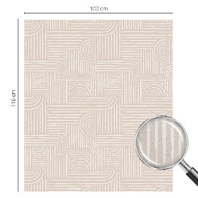 Privacy folie raam Geometrisch patroon