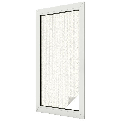 Zelfklevende raamfolie glas in lood Delicate strik