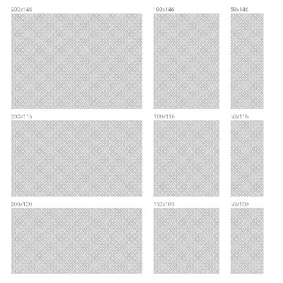 Melkglas folie met glas in lood effect Geometrisch motief