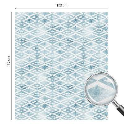 Glas in lood raamfolie Blauwe ruiten