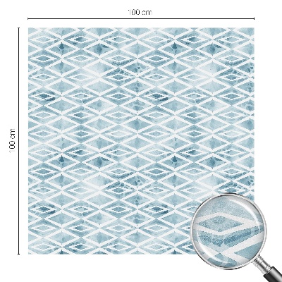 Glas in lood raamfolie Blauwe ruiten