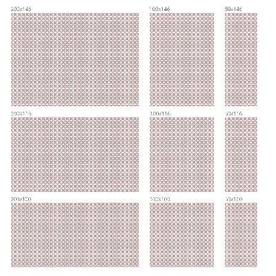Melkglas folie met glas in lood effect Geometrie van harmonie