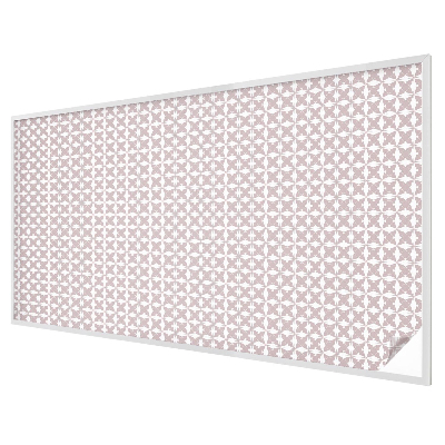 Melkglas folie met glas in lood effect Geometrie van harmonie