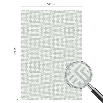 Glas in lood folie voor raam Geometrisch motief