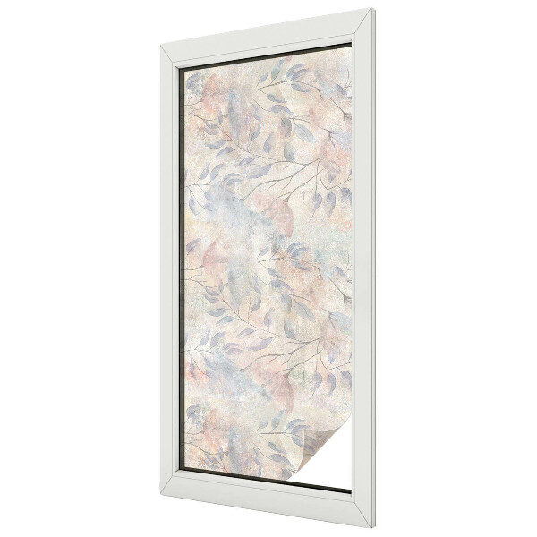 Zelfklevende raamfolie glas in lood Veranderend effect