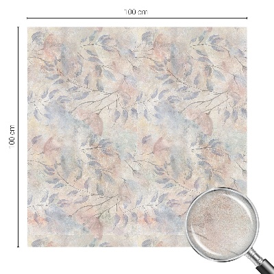 Zelfklevende raamfolie glas in lood Veranderend effect