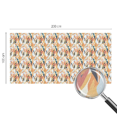 Glas in lood raamfolie Botanische energie