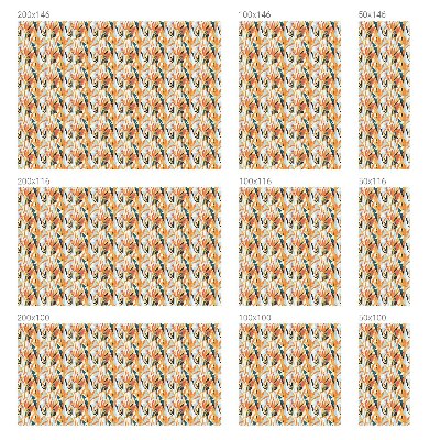 Glas in lood raamfolie Botanische energie